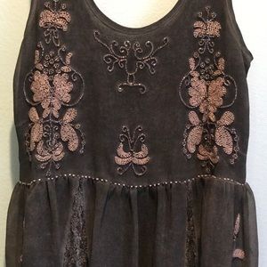 Flowy boho tank